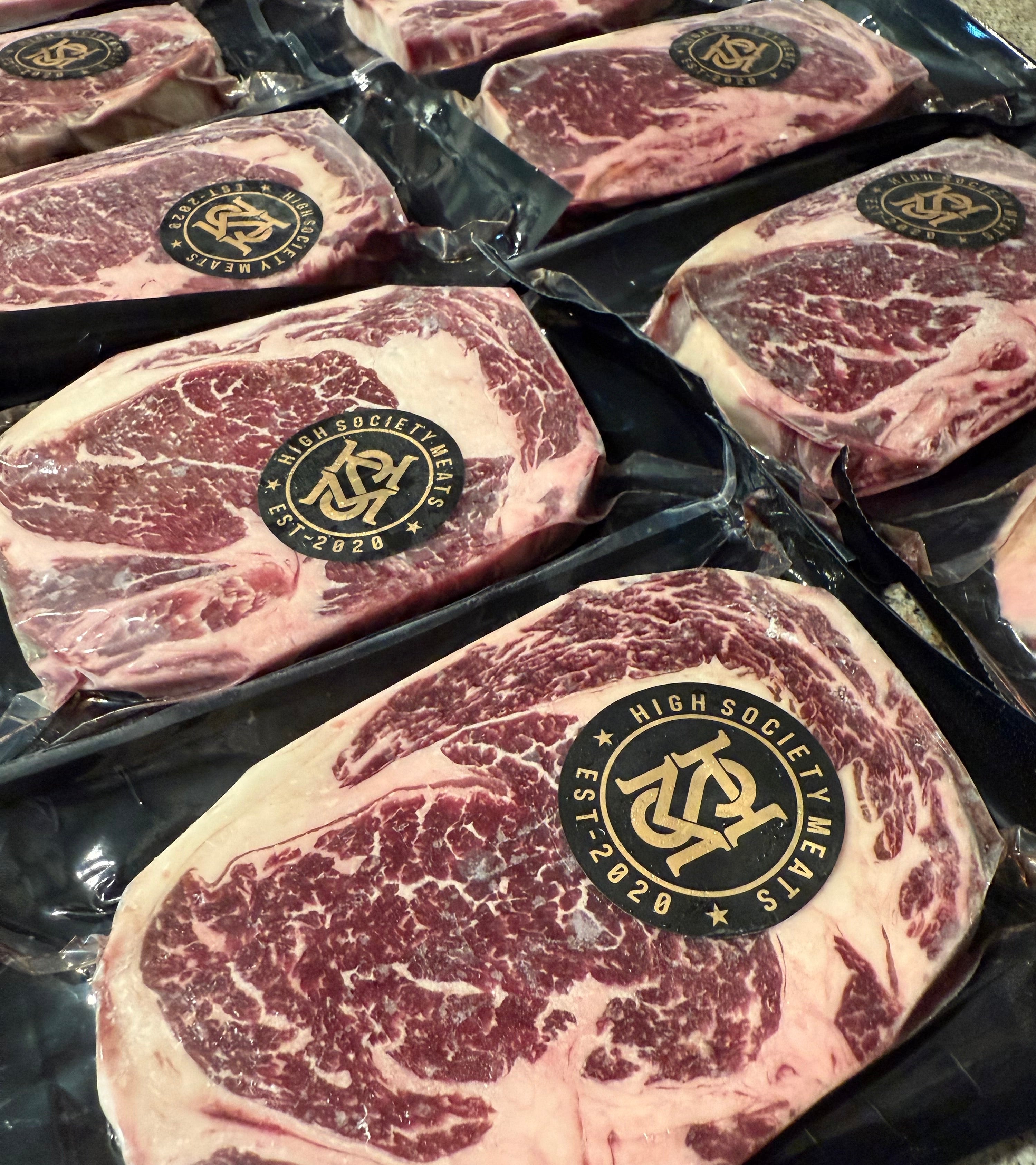 Thin-Cut Dry Aged USDA Prime Boneless Ribeye Chop Steak | 35+ Days | 8-10 oz