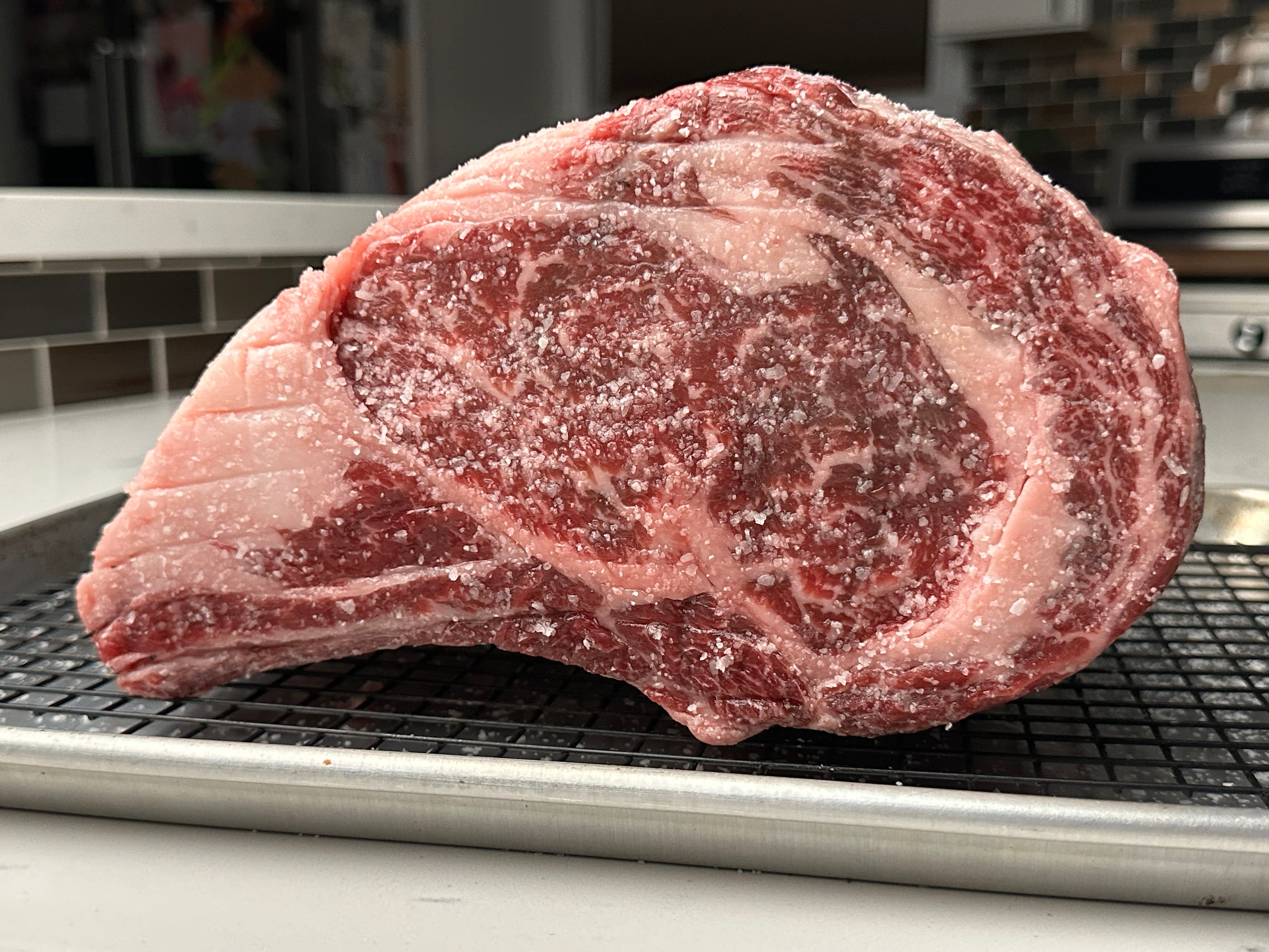 Australian Wagyu Bone-in Prime Ribeye Roast | Sir Harry | Orange Fed | BMS 6-7