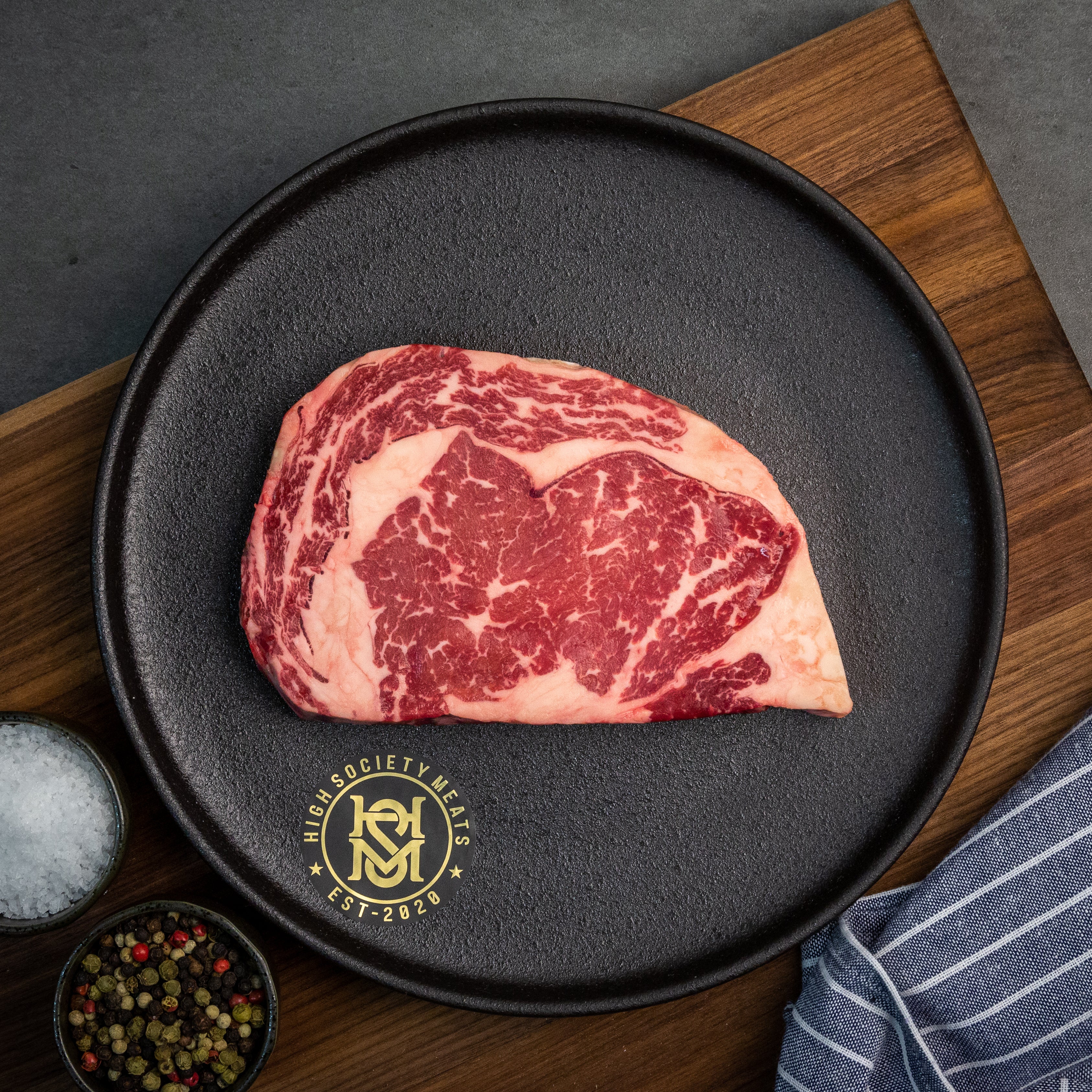 Thin-Cut Dry Aged USDA Prime Boneless Ribeye Chop Steak | 35+ Days | 8-10 oz