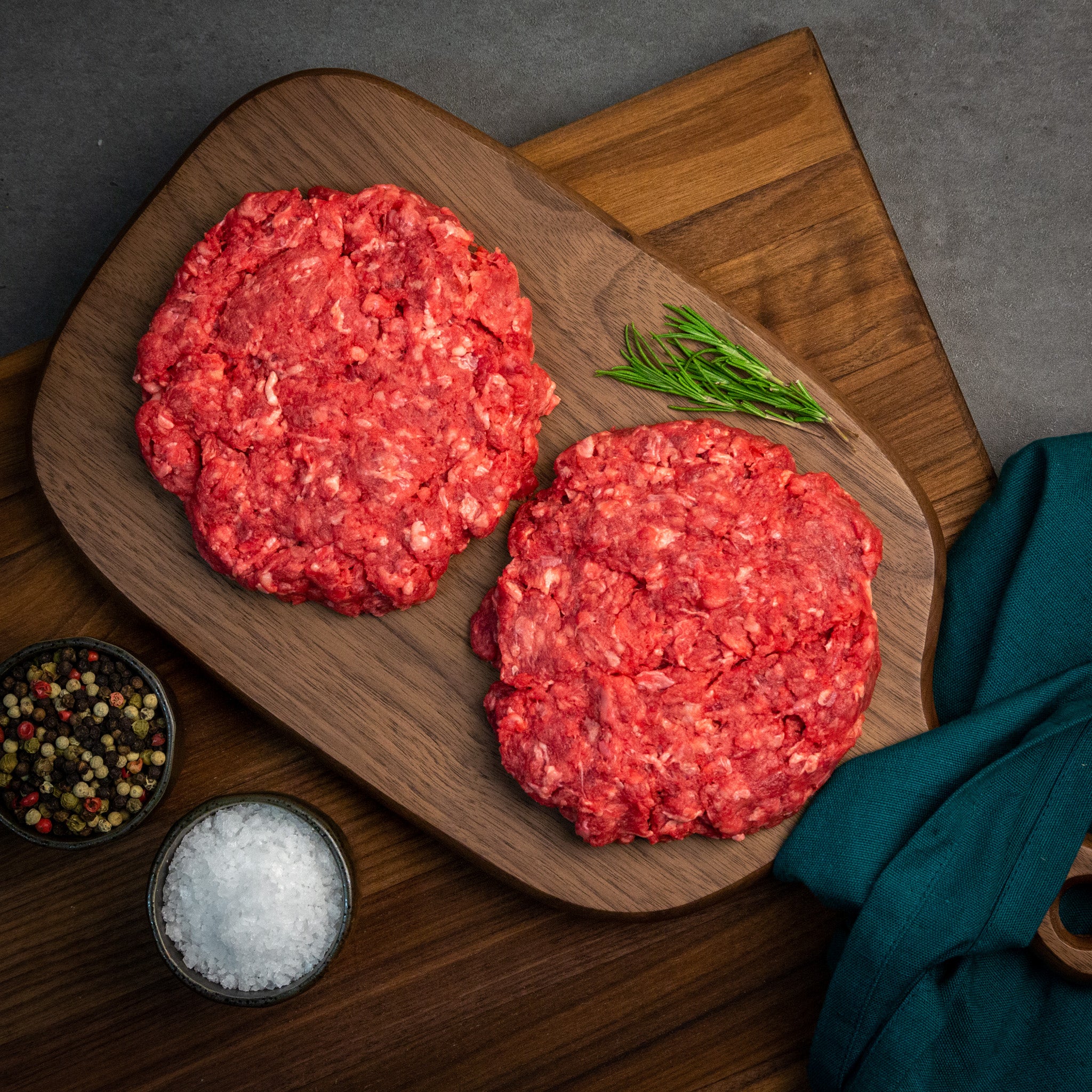 Bone Marrow Infused | USDA Prime | 8 oz Burger Patties | 2 Pack