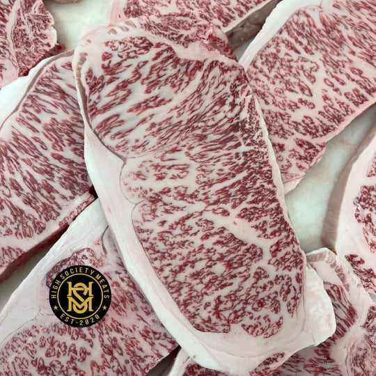 Japanese A5 Wagyu | Miyazaki | New York Strip Steak | BMS 10-11 | 12 oz