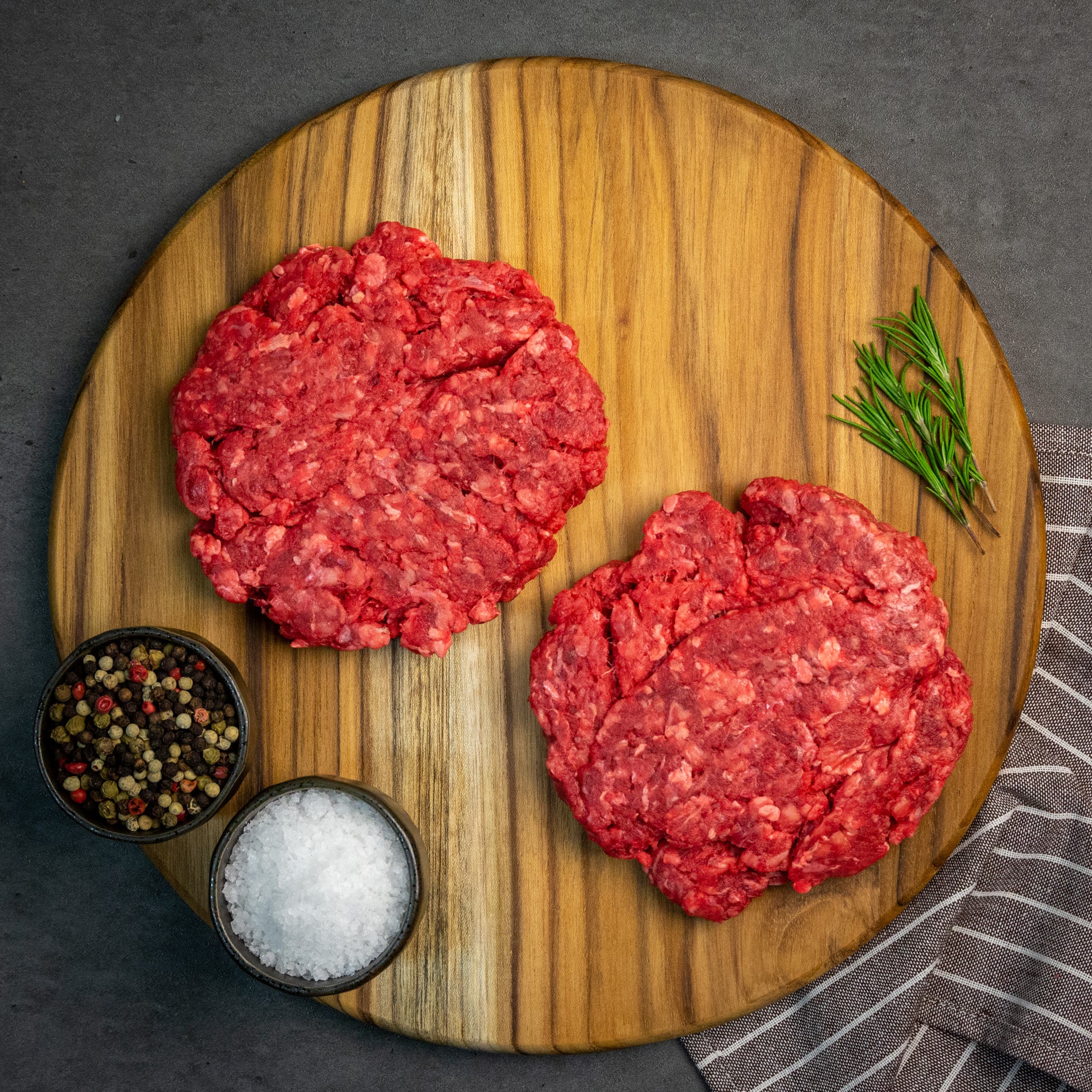 Grass Fed 8 oz Burgers | 2 Pack | 1 lb