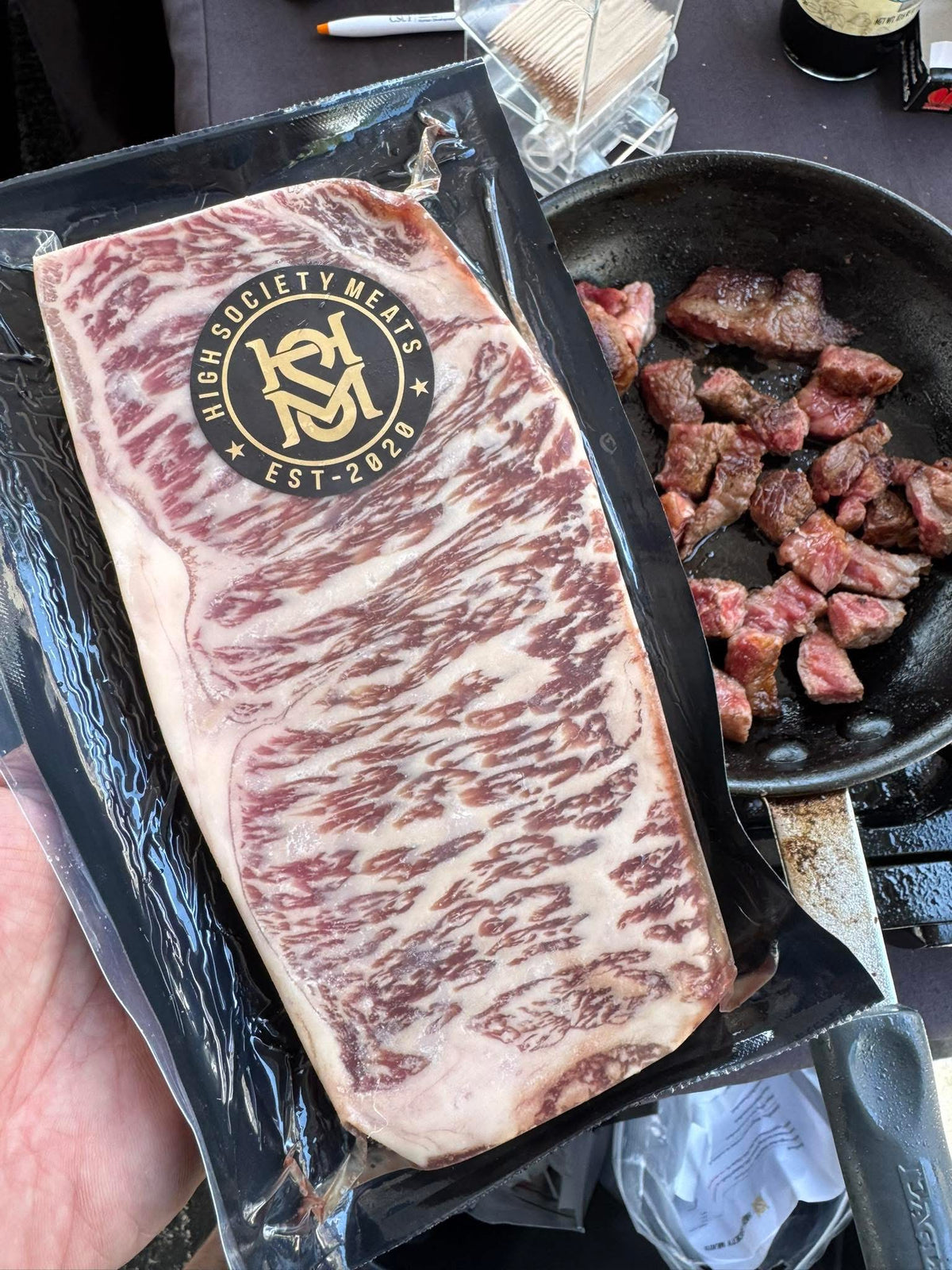 Australian Wagyu New York Strip Steak | Margaret Rivers | BMS 9+ | 9-11 oz