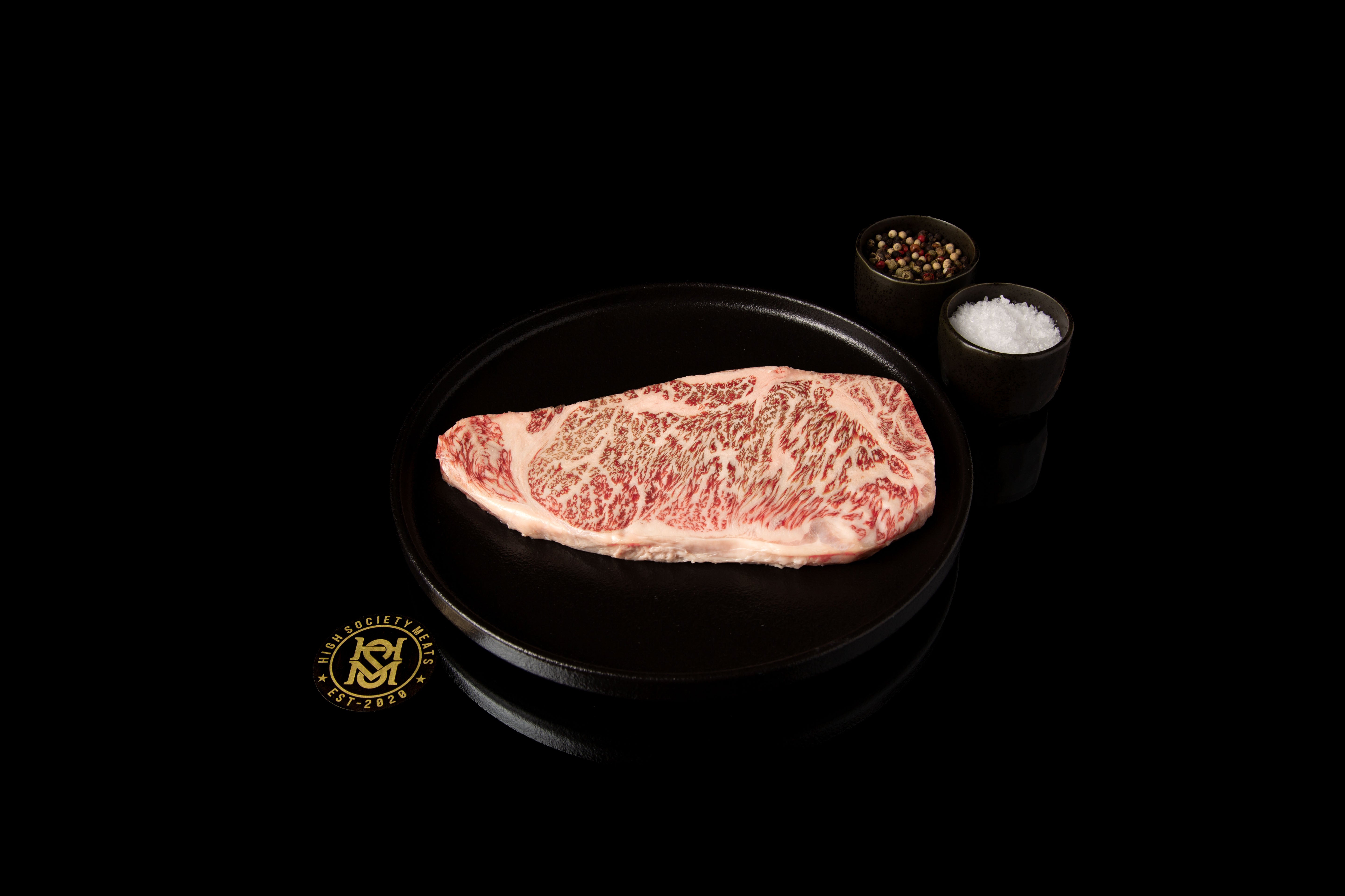 Japanese A5 Wagyu | Kagoshima | New York Strip Steak | BMS 10-11 | 12 oz