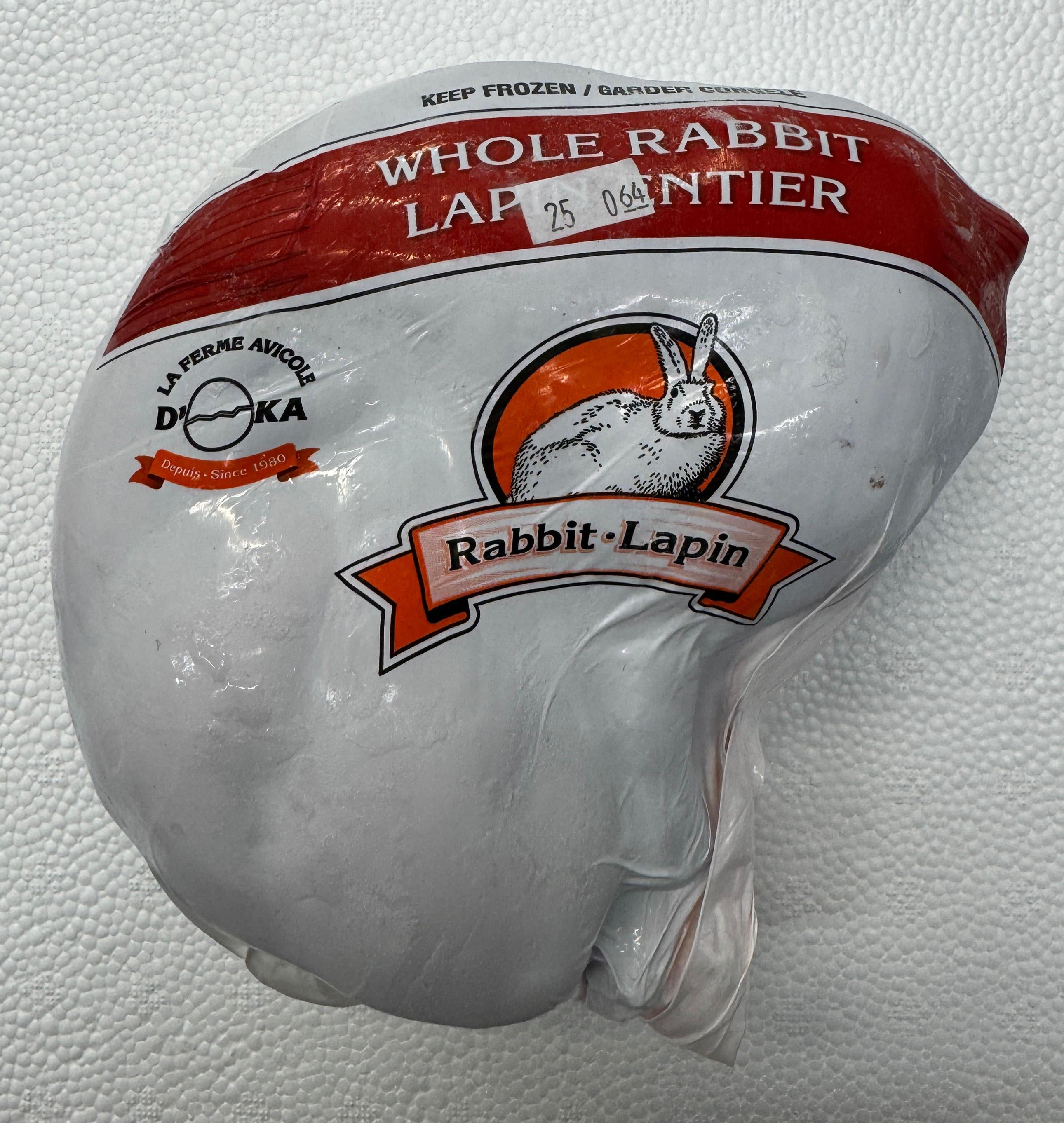Whole Rabbit | 3 lb