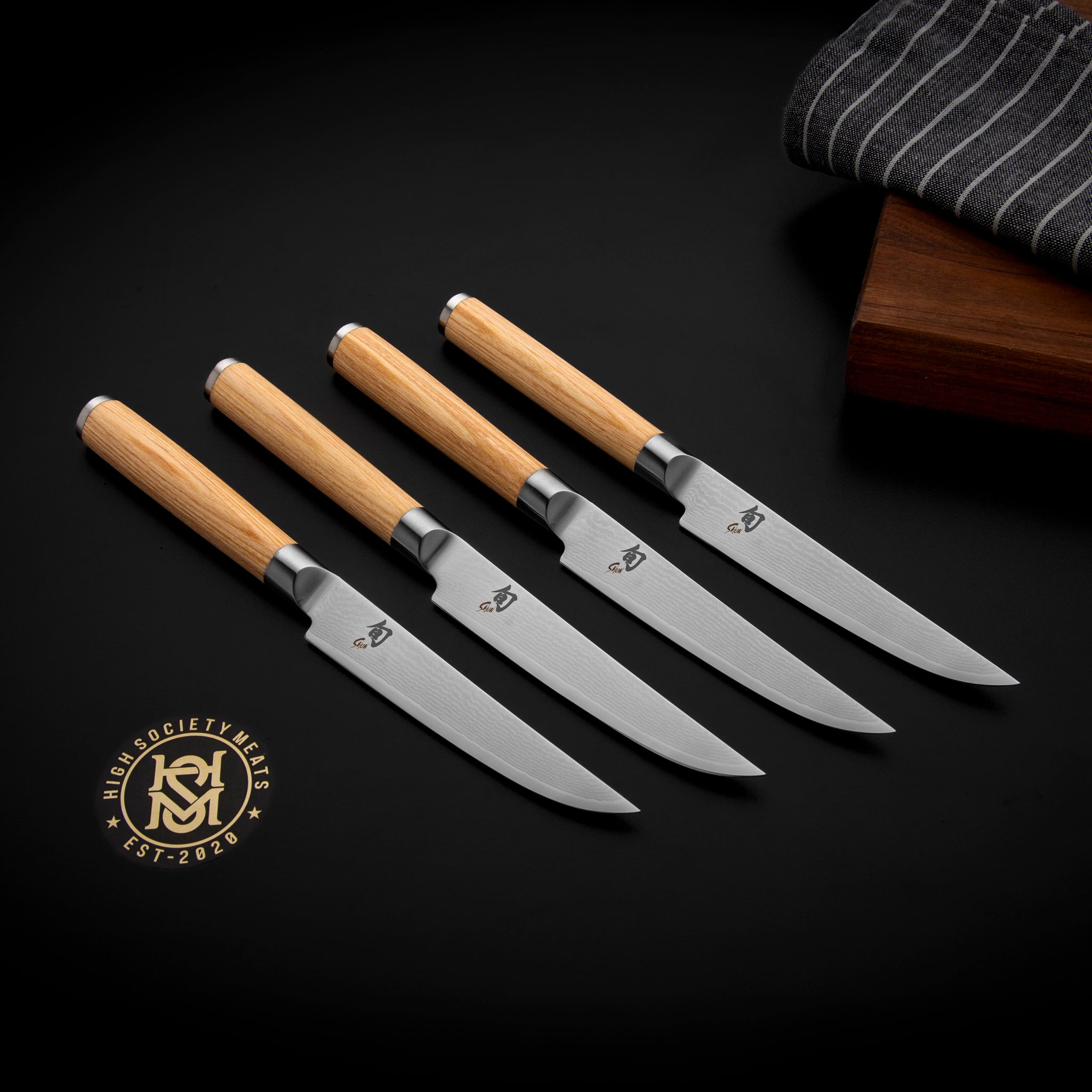 Shun Classic Blonde 4.75" Steak Knife Set of 4