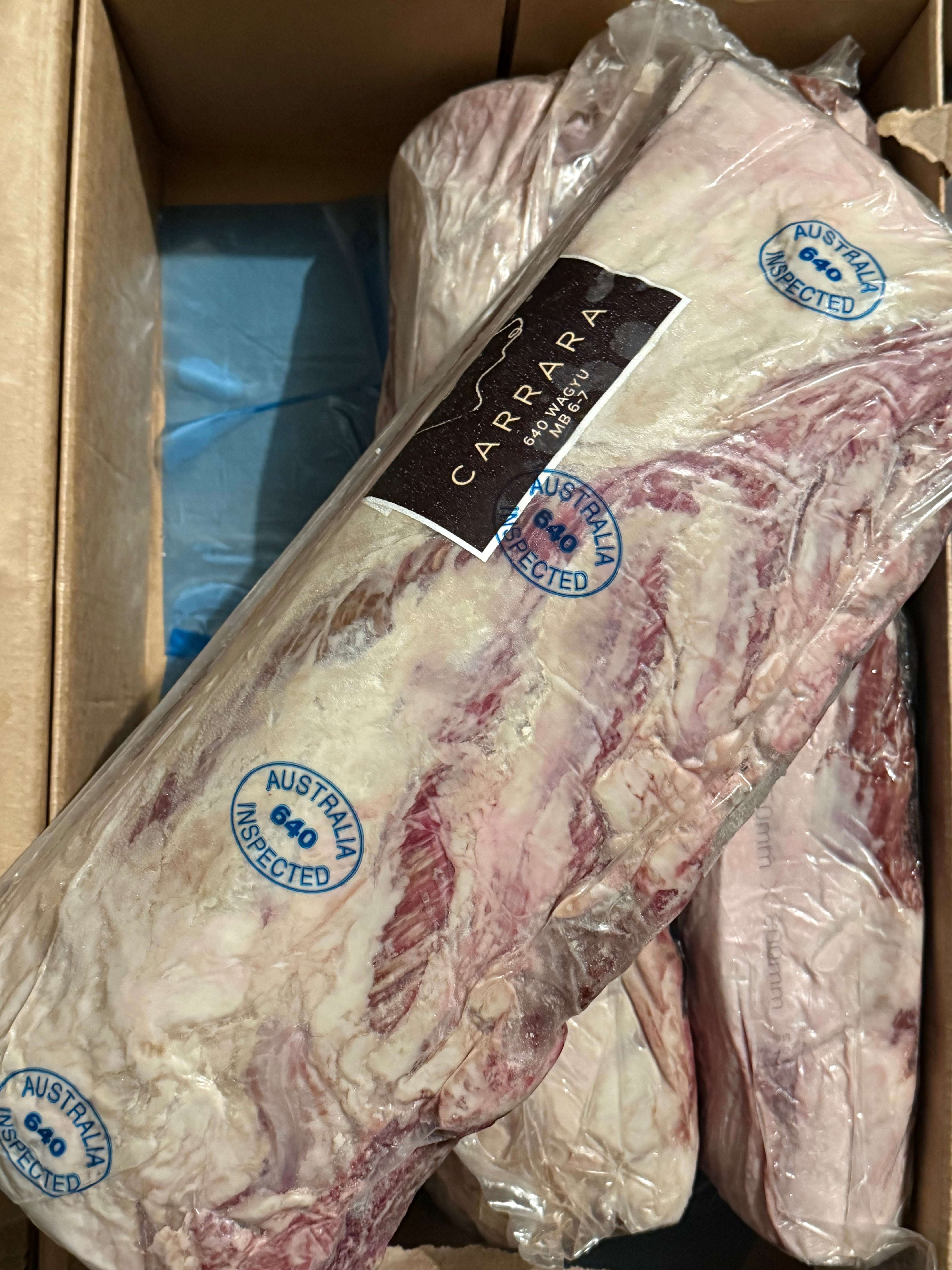 Australian Wagyu Ribeye Loin Roast | Carrara | Halal | BMS 6-7 | 15+ LB