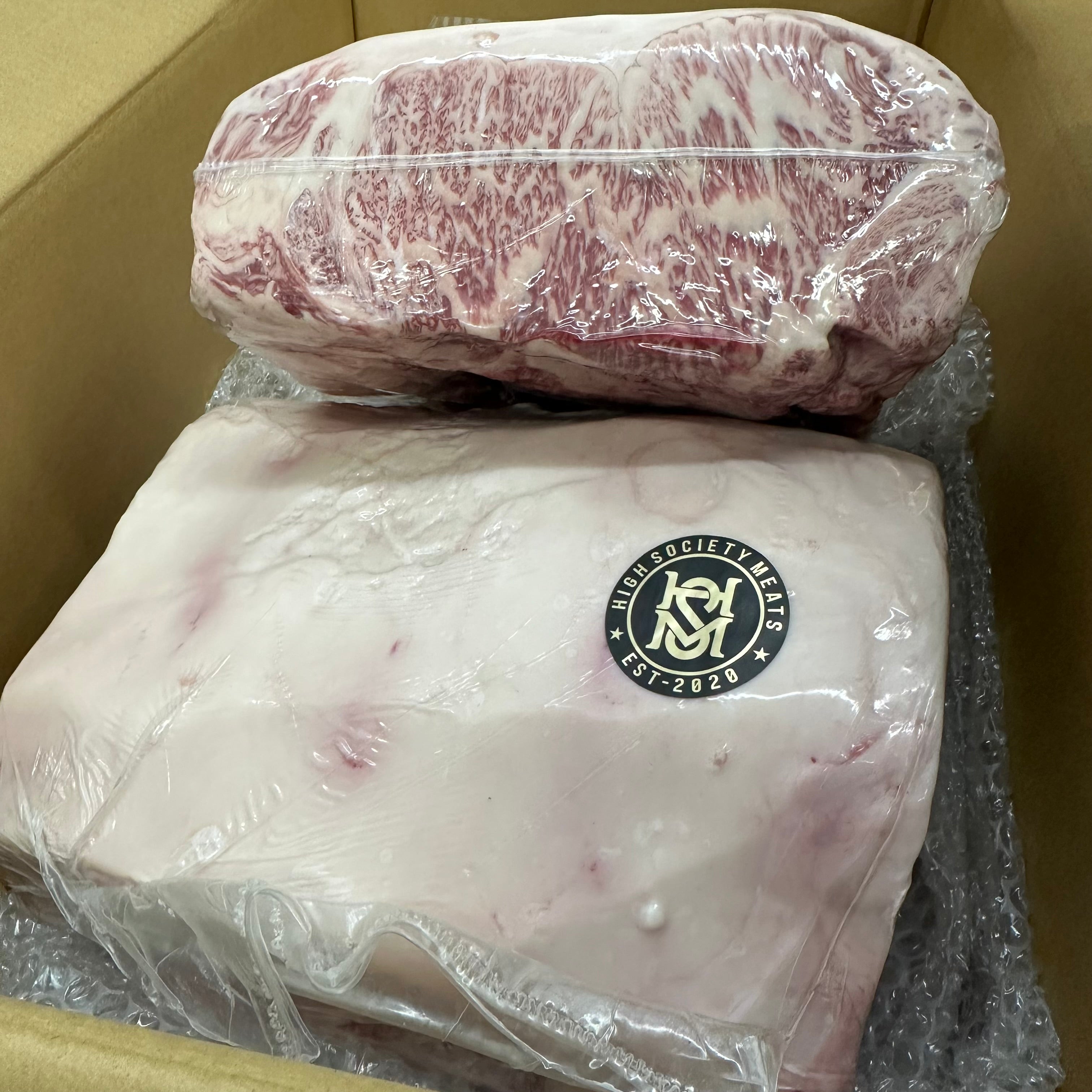 Japanese A5 Wagyu | Yamaguchi | Takamori Drunken | Striploin Roast | BMS 12