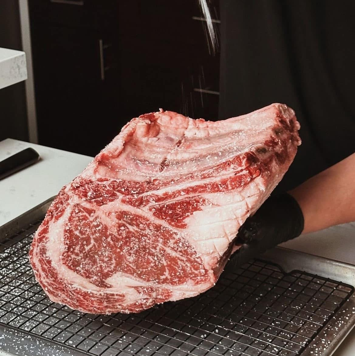 Australian Wagyu Bone-in Prime Ribeye Roast | Sir Harry | Orange Fed | BMS 6-7