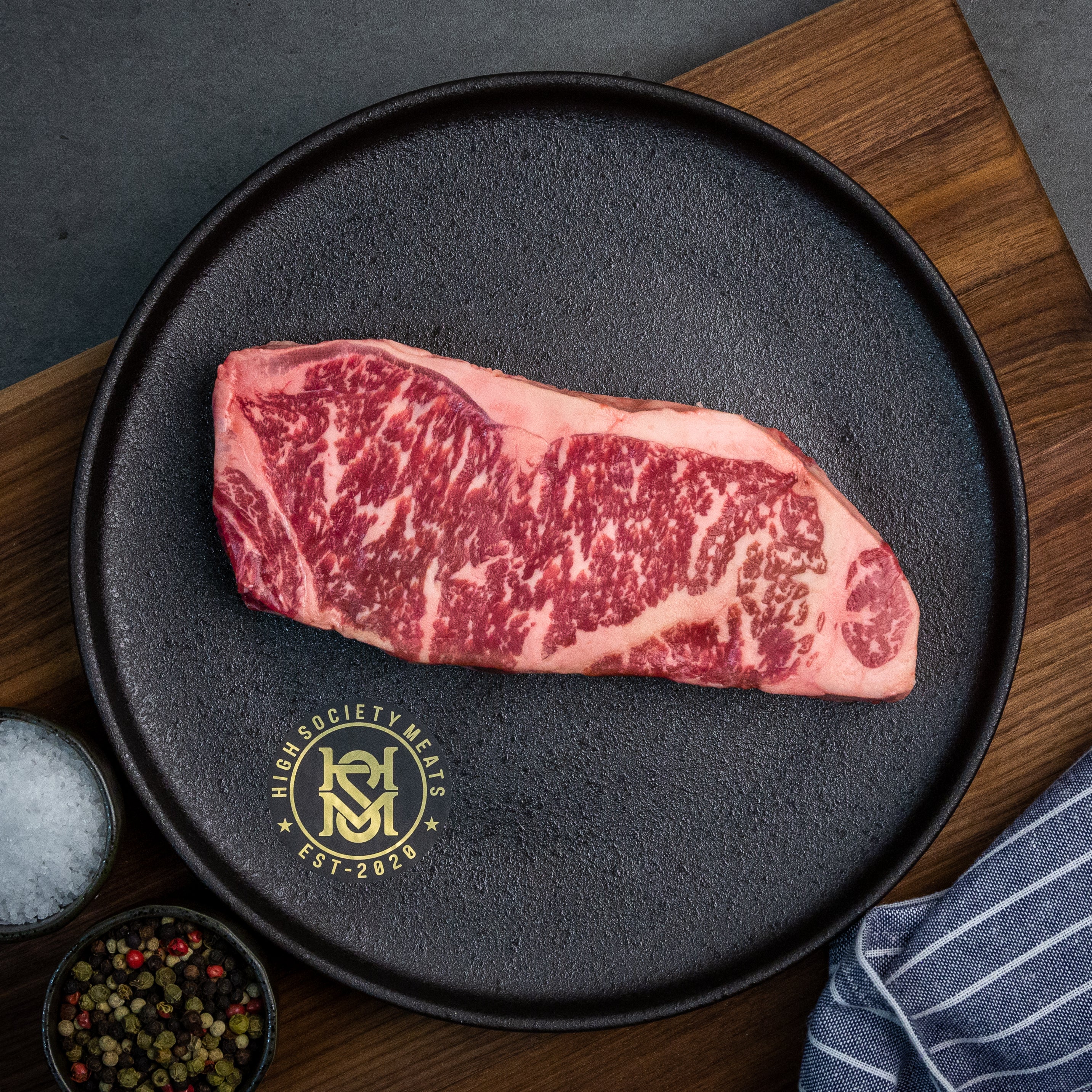 Australian Wagyu New York Strip Steak | BMS 4-5 | 12 oz
