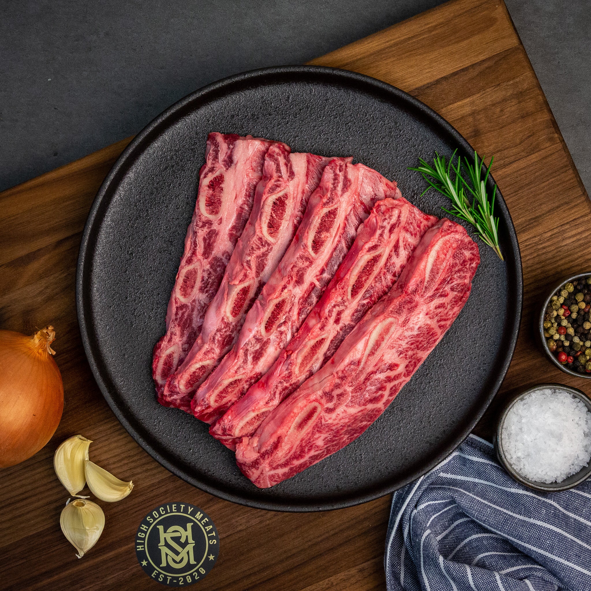Australian Wagyu Korean Style Short Rib | Margaret Rivers | BMS 8-9 | 1.5 LB