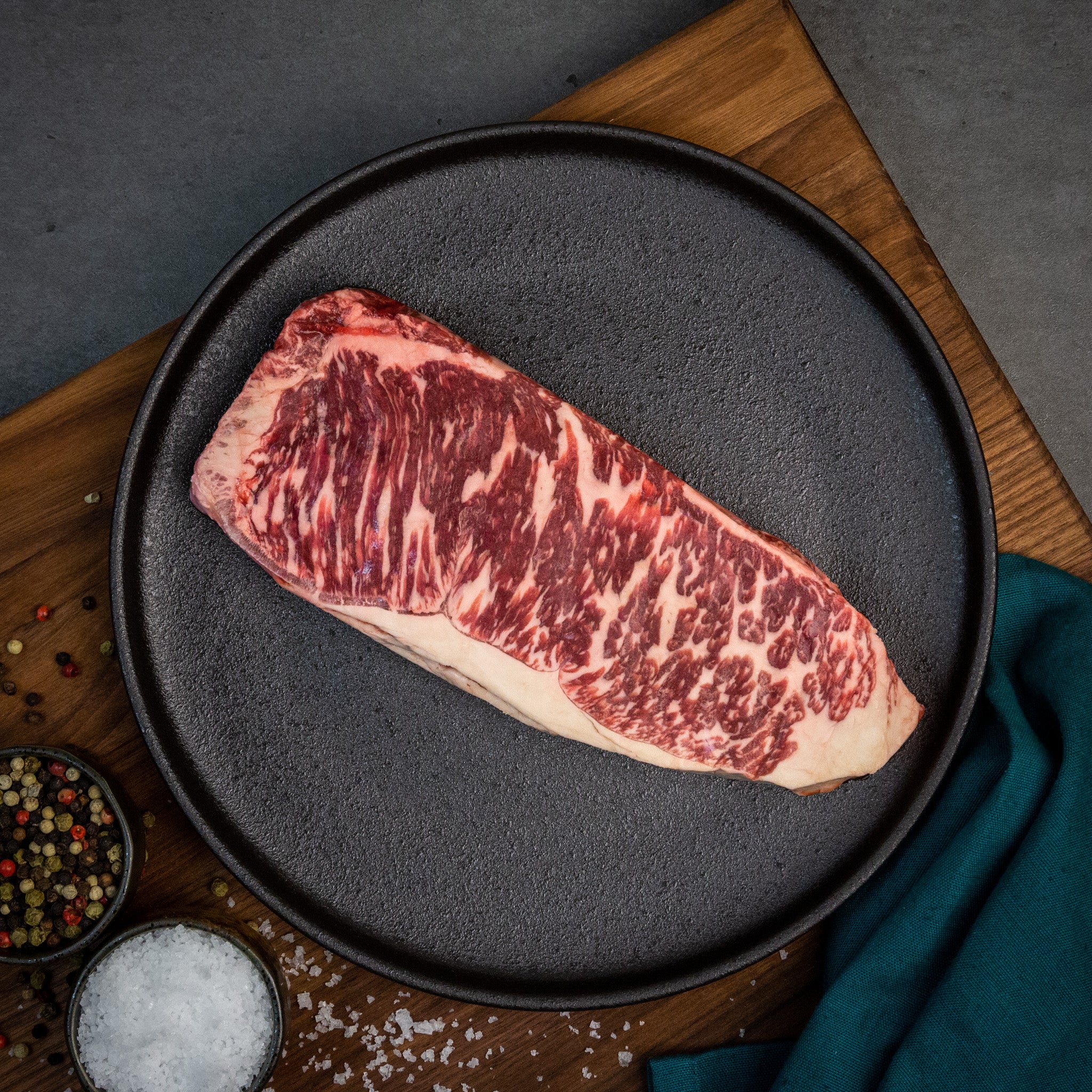Australian Wagyu New York Strip Steak | BMS 8-9 | 12 oz