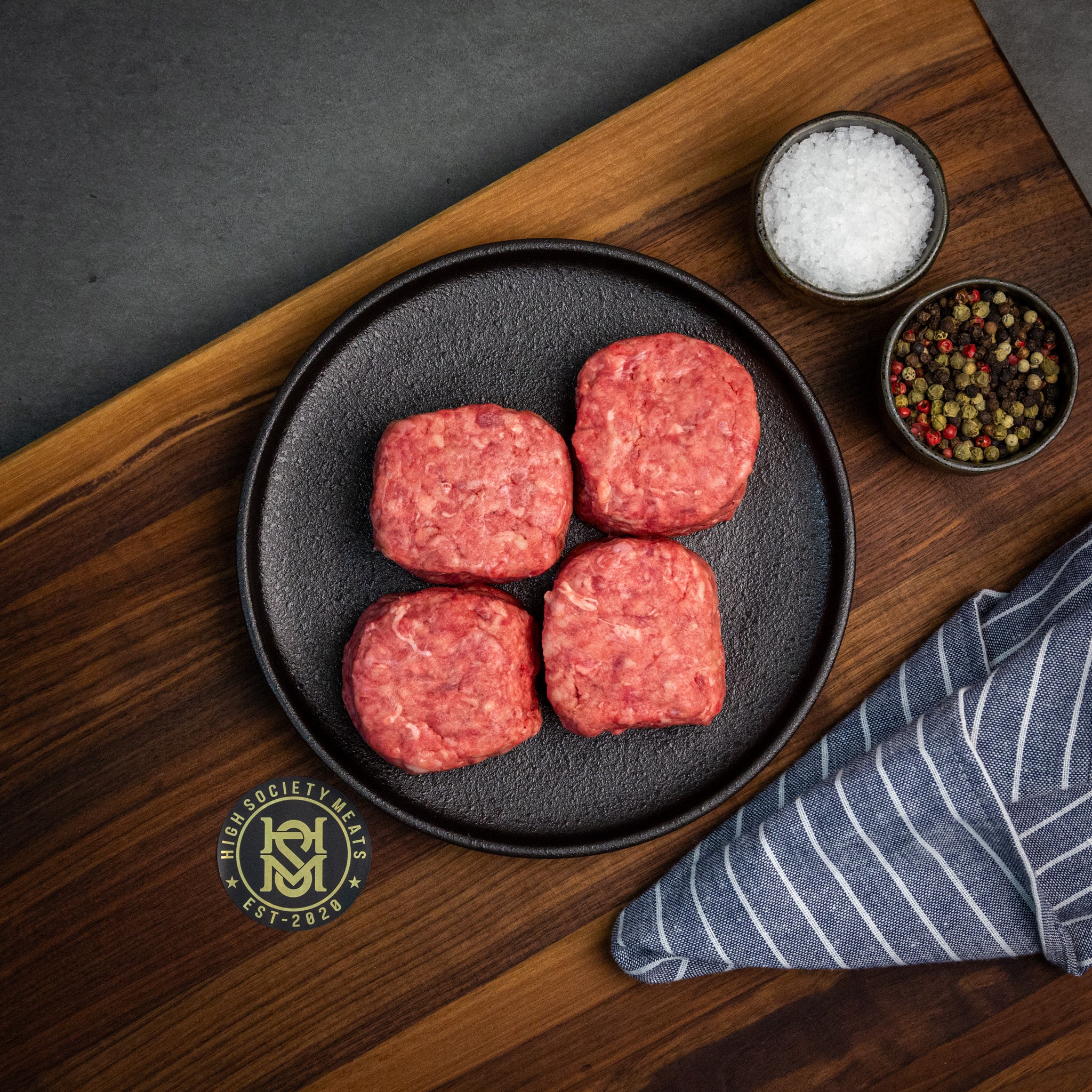 Australian Wagyu 4 oz Smash Burgers | 4 Pack