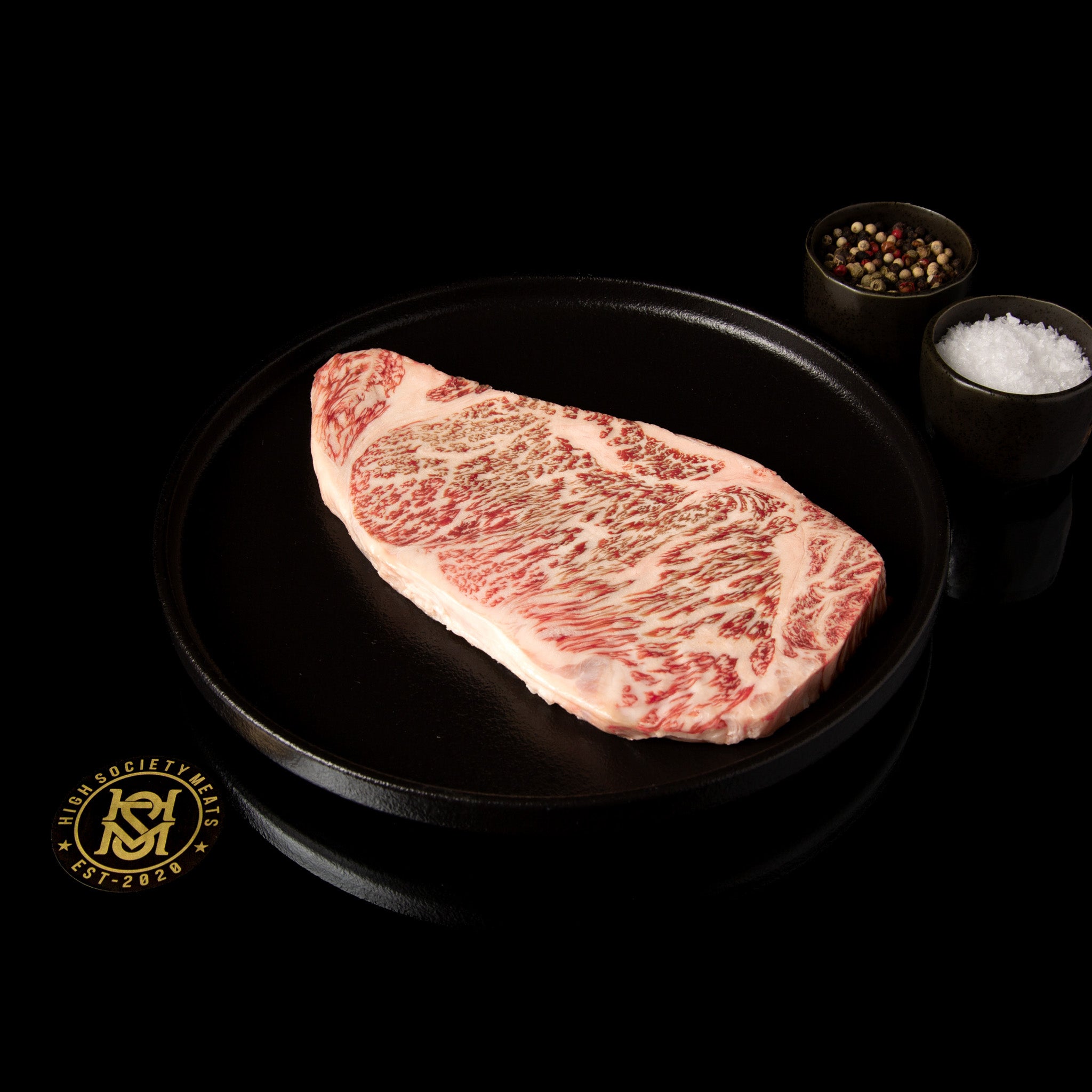 Japanese A5 Wagyu | Kagoshima | New York Strip Steak | BMS 10-11 | 12 oz