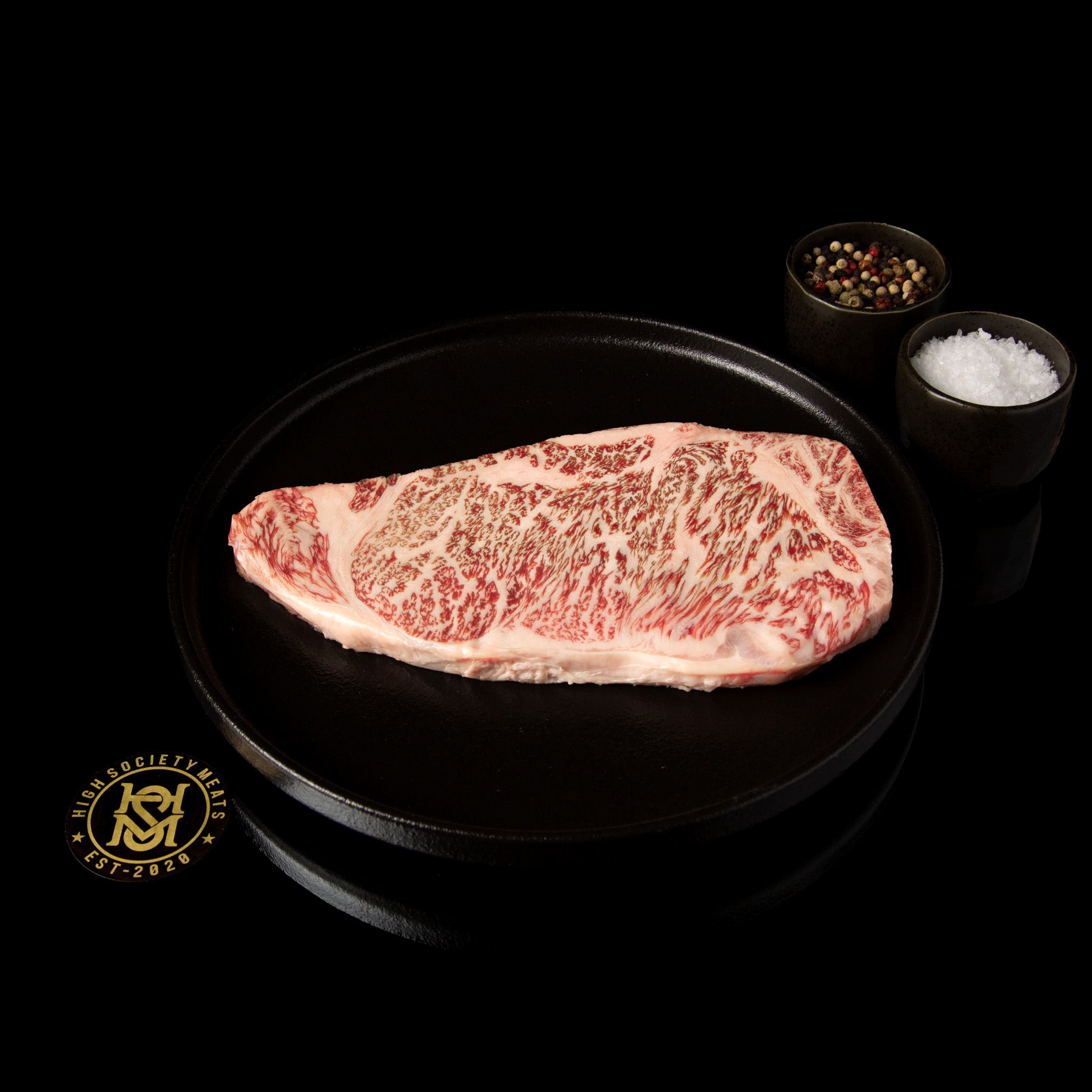 Japanese A5 Wagyu | Kagoshima | New York Strip Steak | BMS 10-11 | 12 oz