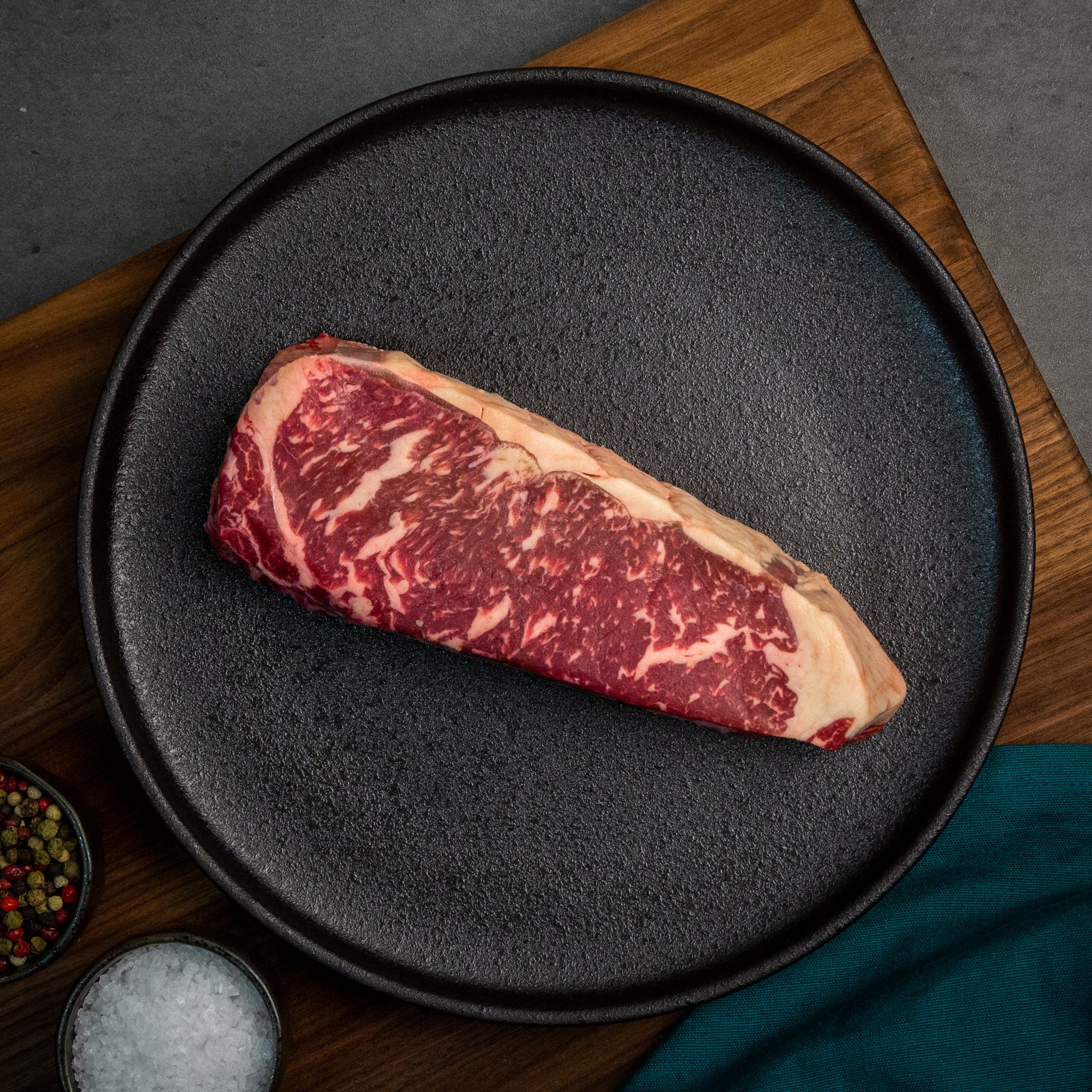 Dry Aged USDA Prime New York Strip Steak | 35+ Days | Creekstone Farms | 12 oz